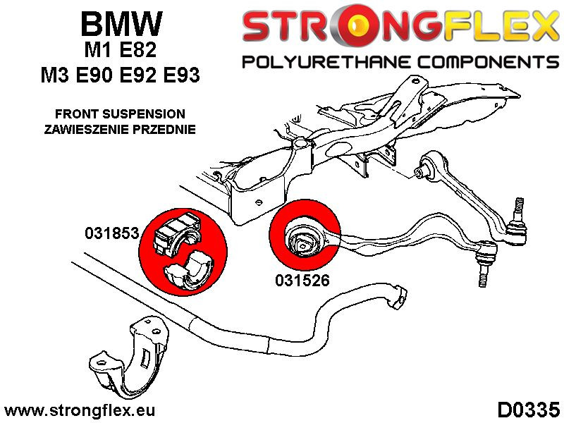 Full suspension bush kit SPORT