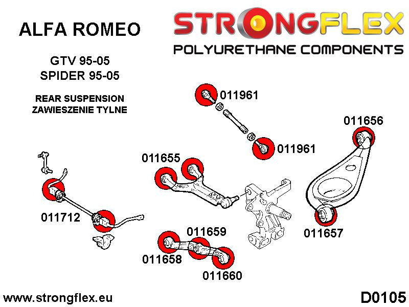 Full suspension bush kit
