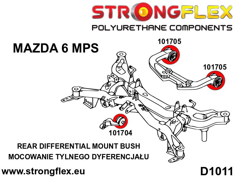 Rear differential - rear bush