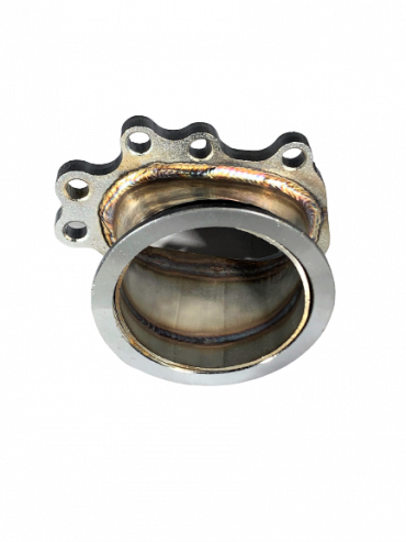 Garrett 5-bolt outlet to 3" V-band (GT30 / GT29)