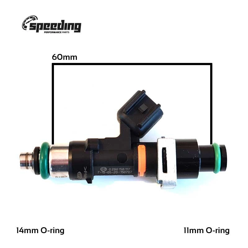 Injector size - Fuel injector