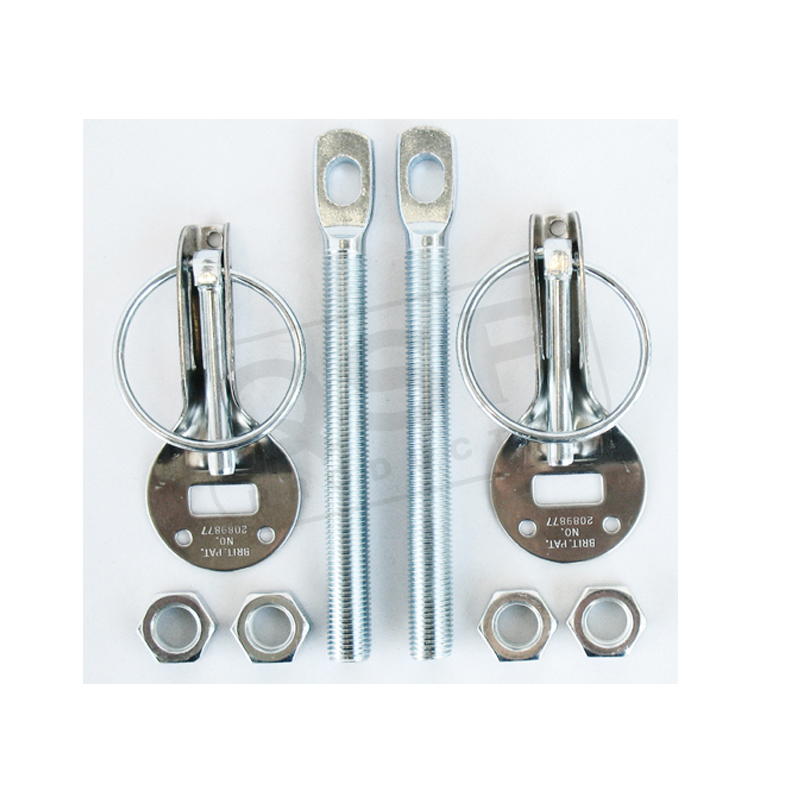 Bonnet latch Silver steel / SS