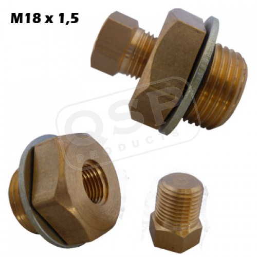 Oil drain plug M12x1.5 - 1/8"NPT