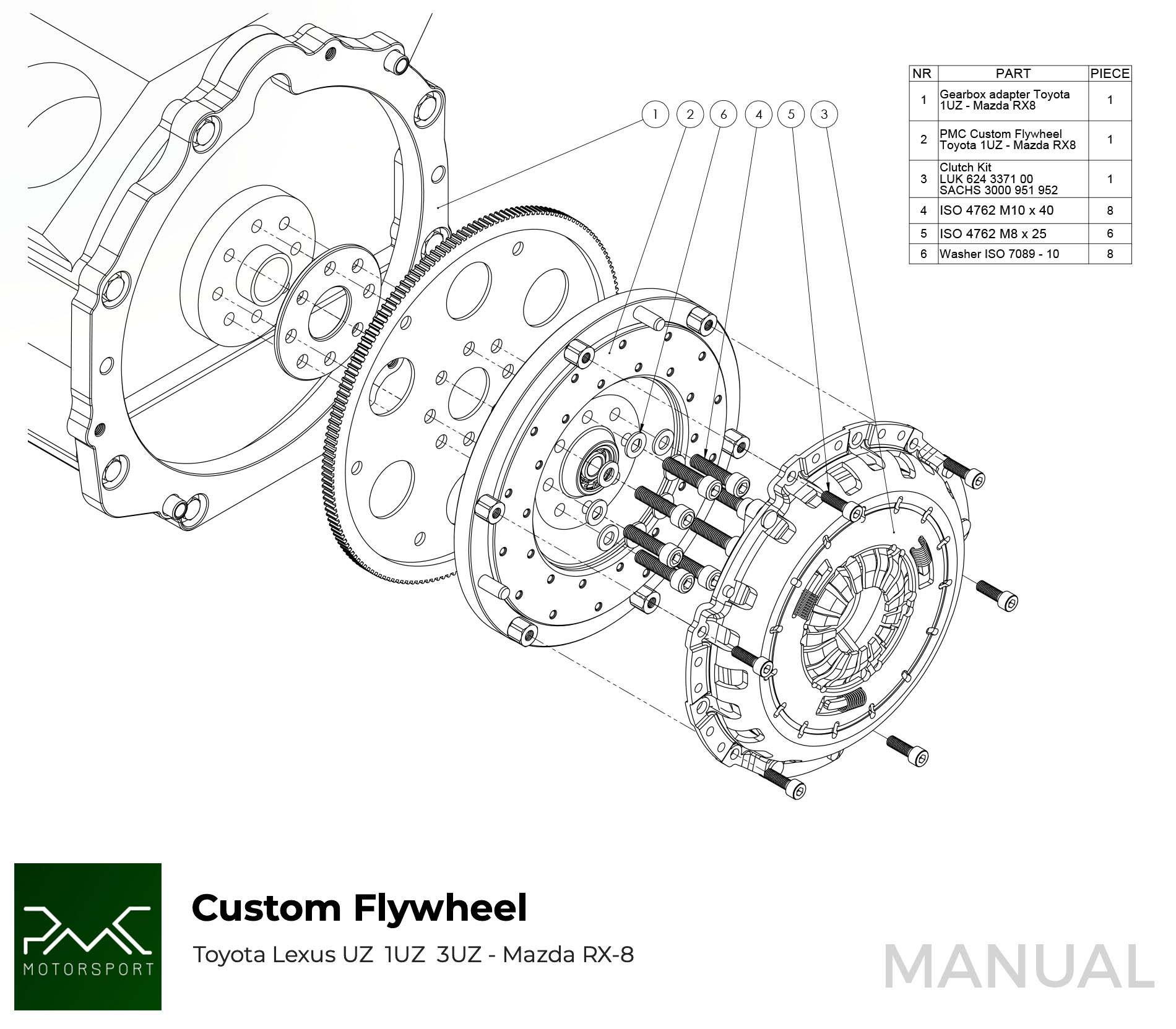コントローラ Adapter Kit Toyota JZ 1JZ 2JZ - BMW ZF 8HP 50 51 70 75