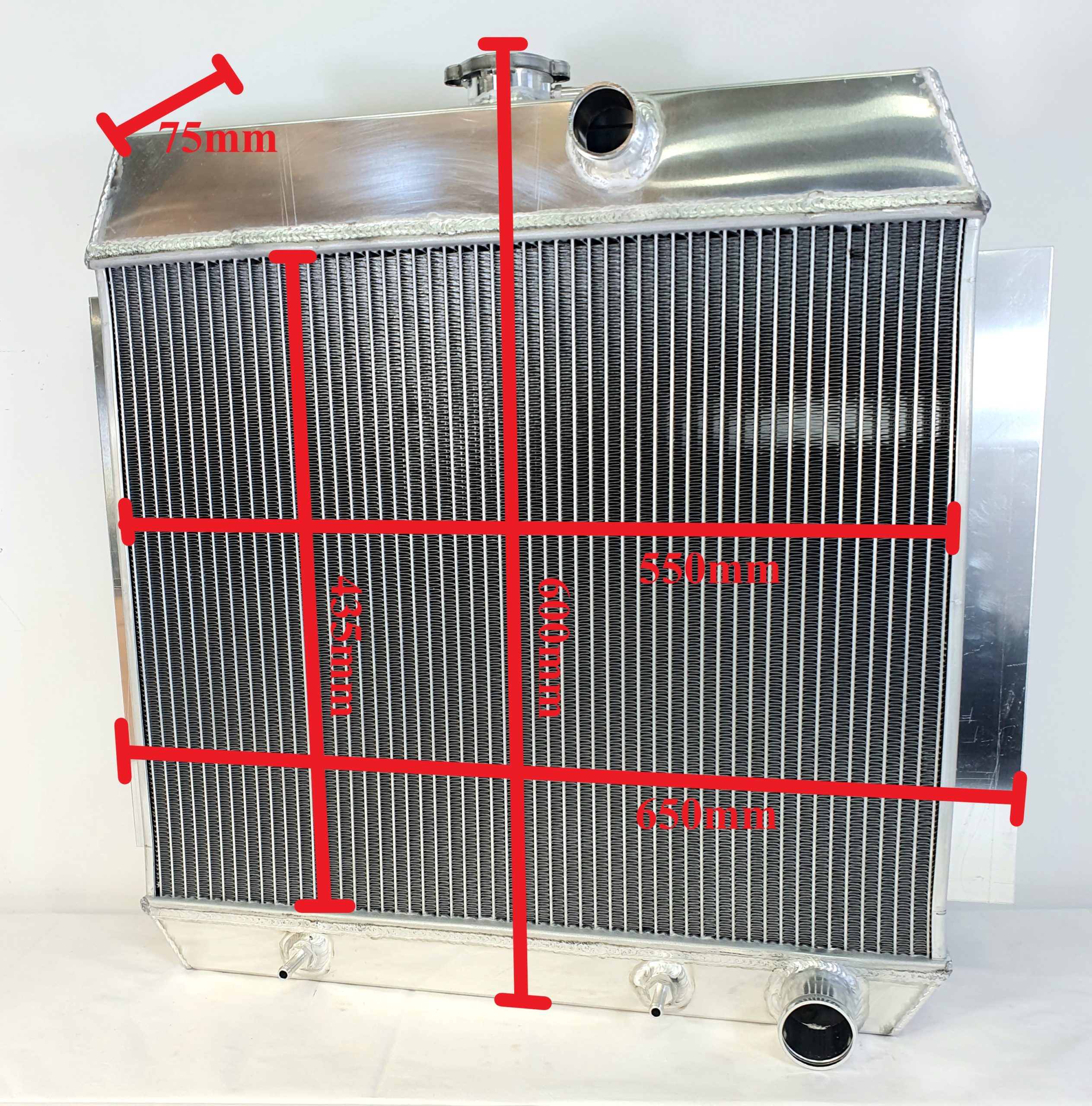 Radiator Chevrolet Bel Air V8 50-54