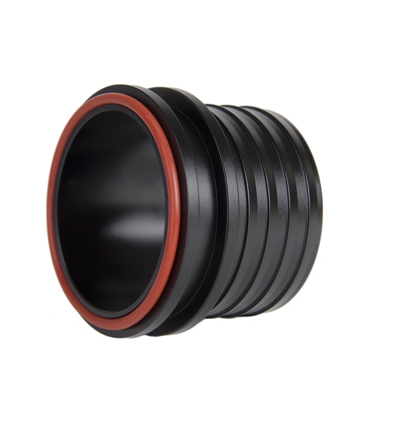 Hose connection in aluminum for SPD Blow off valve