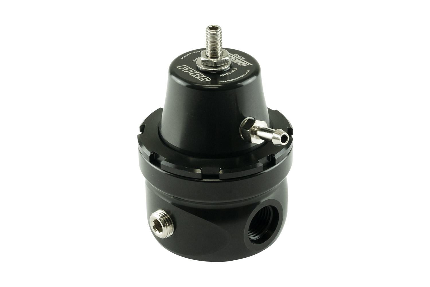 Turbosmart Fuel Pressure Regulator AN6 Black (Sleeper)