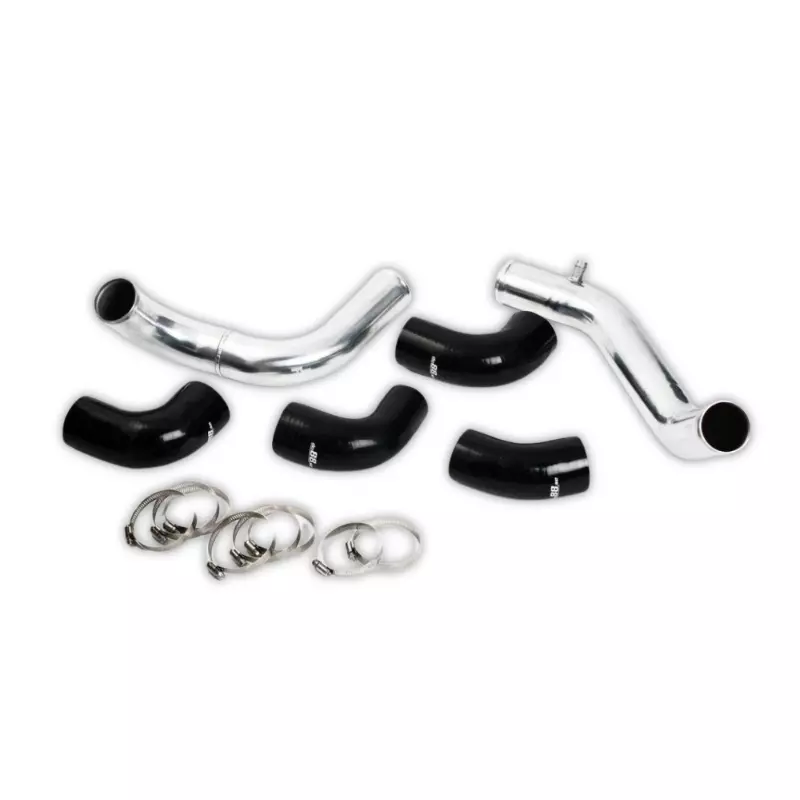 Volvo 7/940 Turbo Central connection pipe kit, black hoses, standard throttle body