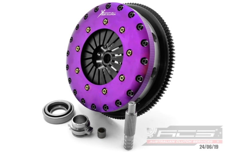 HOLDEN CALAIS sedan (VL) 3.0 EFi - 230mm Sprung hub Organic Twin Plate Clutch Kit Incl Flywheel 1000Nm