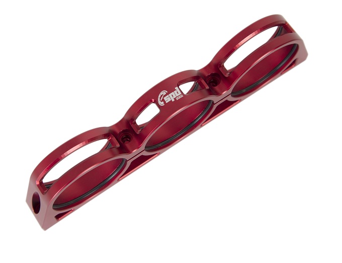 SPD billet triple bracket 60mm red