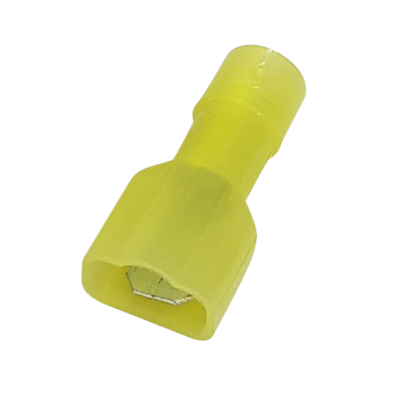 Flat pin Male Yellow 2.5-4mm2 (10x)