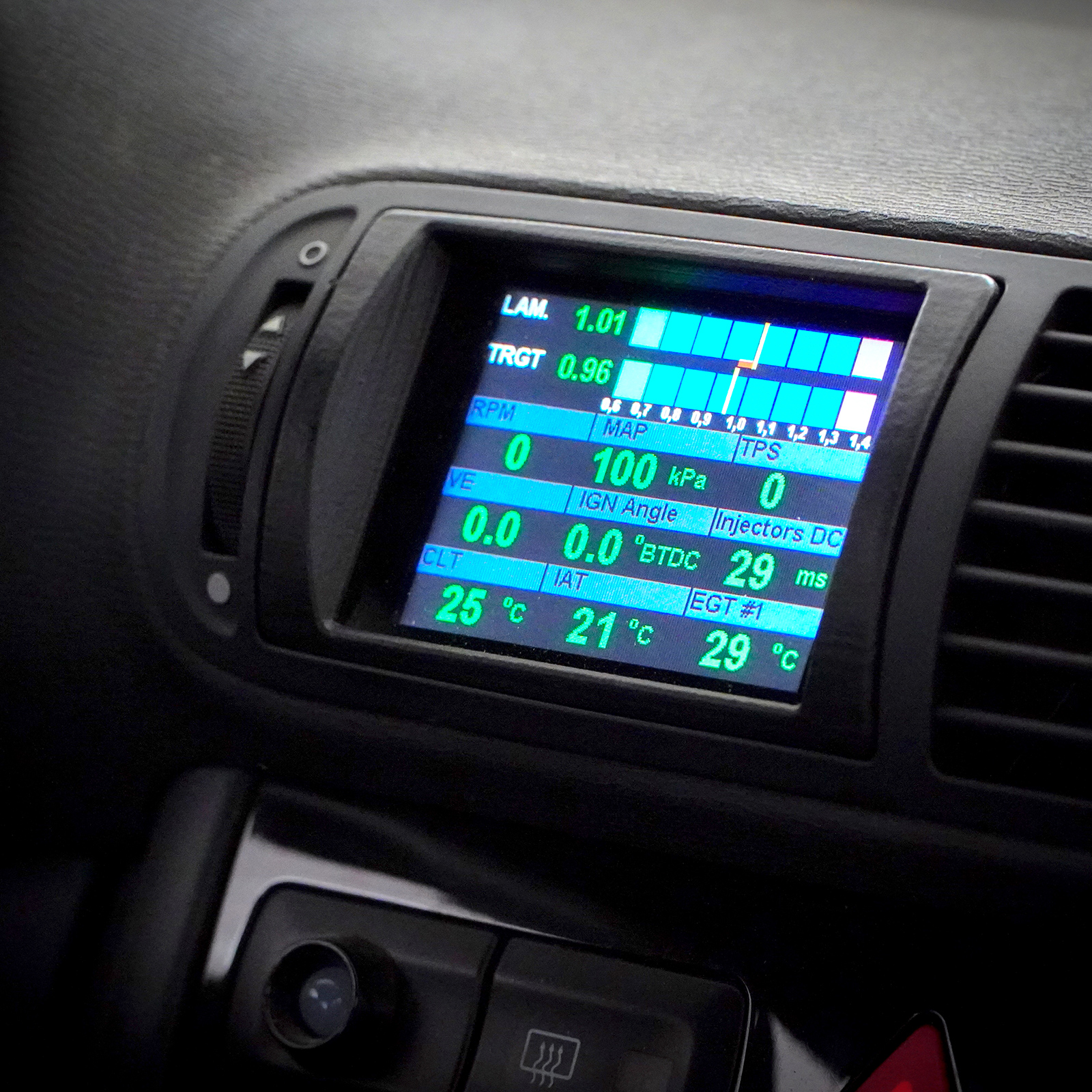 MFD32 Gen2 for Seat Leon/Cupra 1M LHD mittlere Lüftung