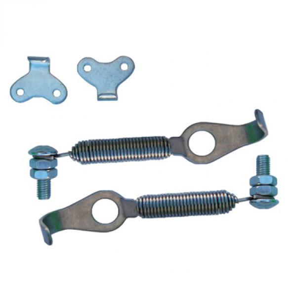 Bonnet latch rear silver