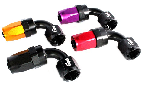 AN16 hose end -90 °