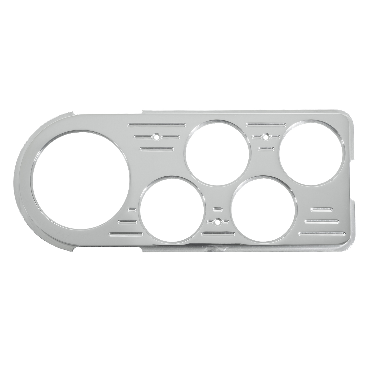 5 Gauge Direct-Fit Dash Kit, Ford Truck 48-50, Old Tyme White