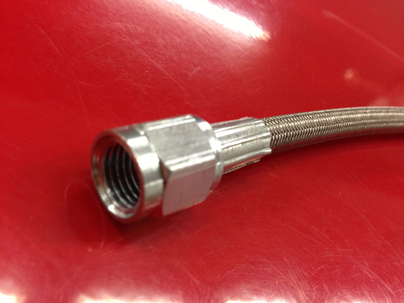 Braided Reservoir Feed Pipe 310mm