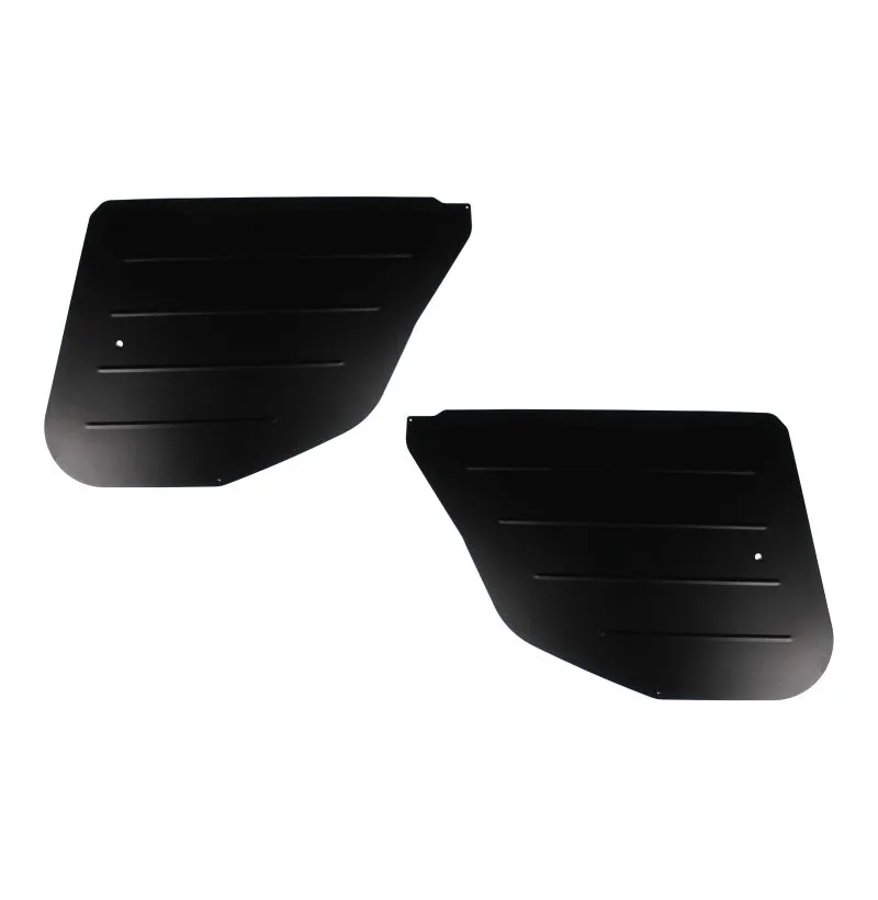 BMW E46 sedan rear door panels aluminum