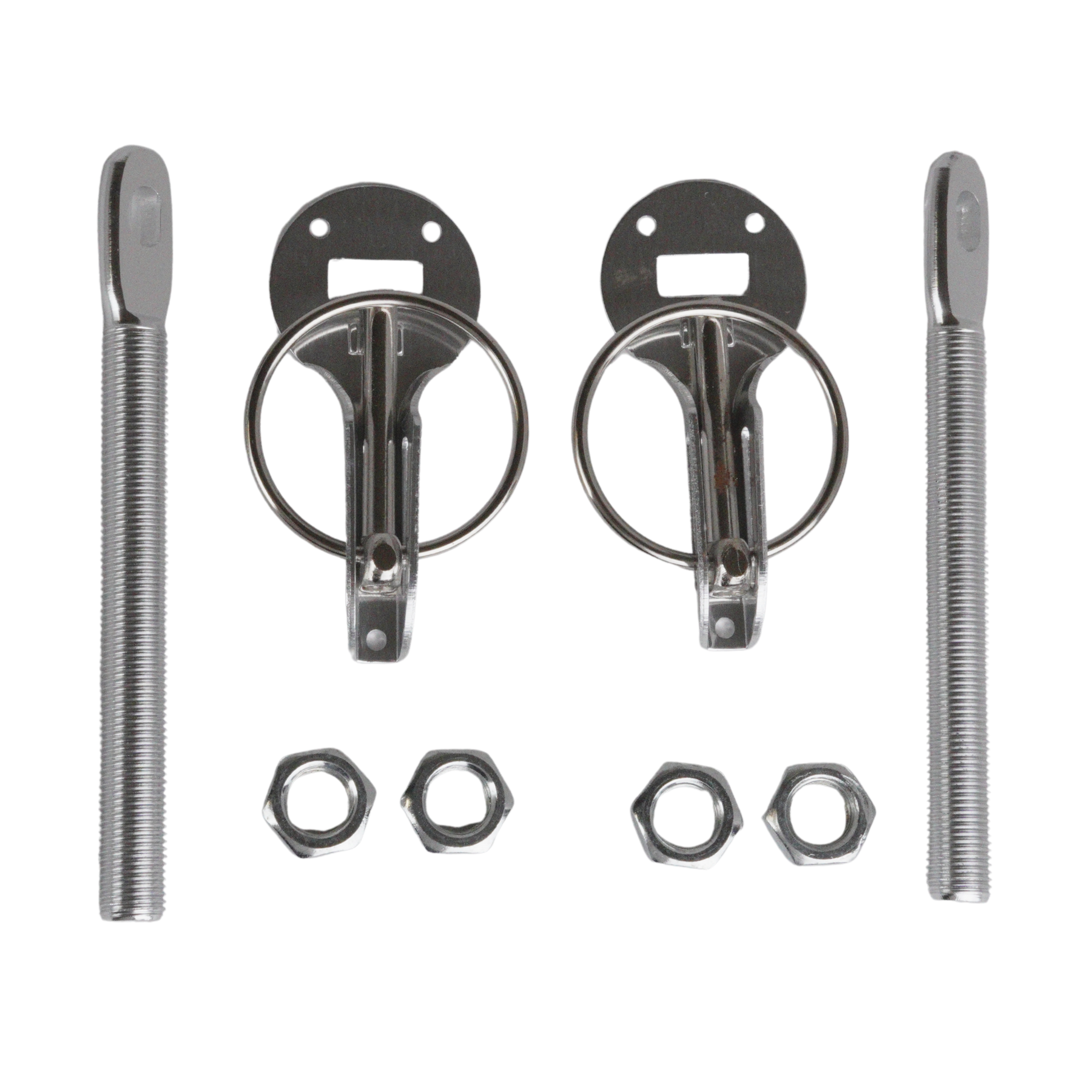 Bonnet latch aluminum