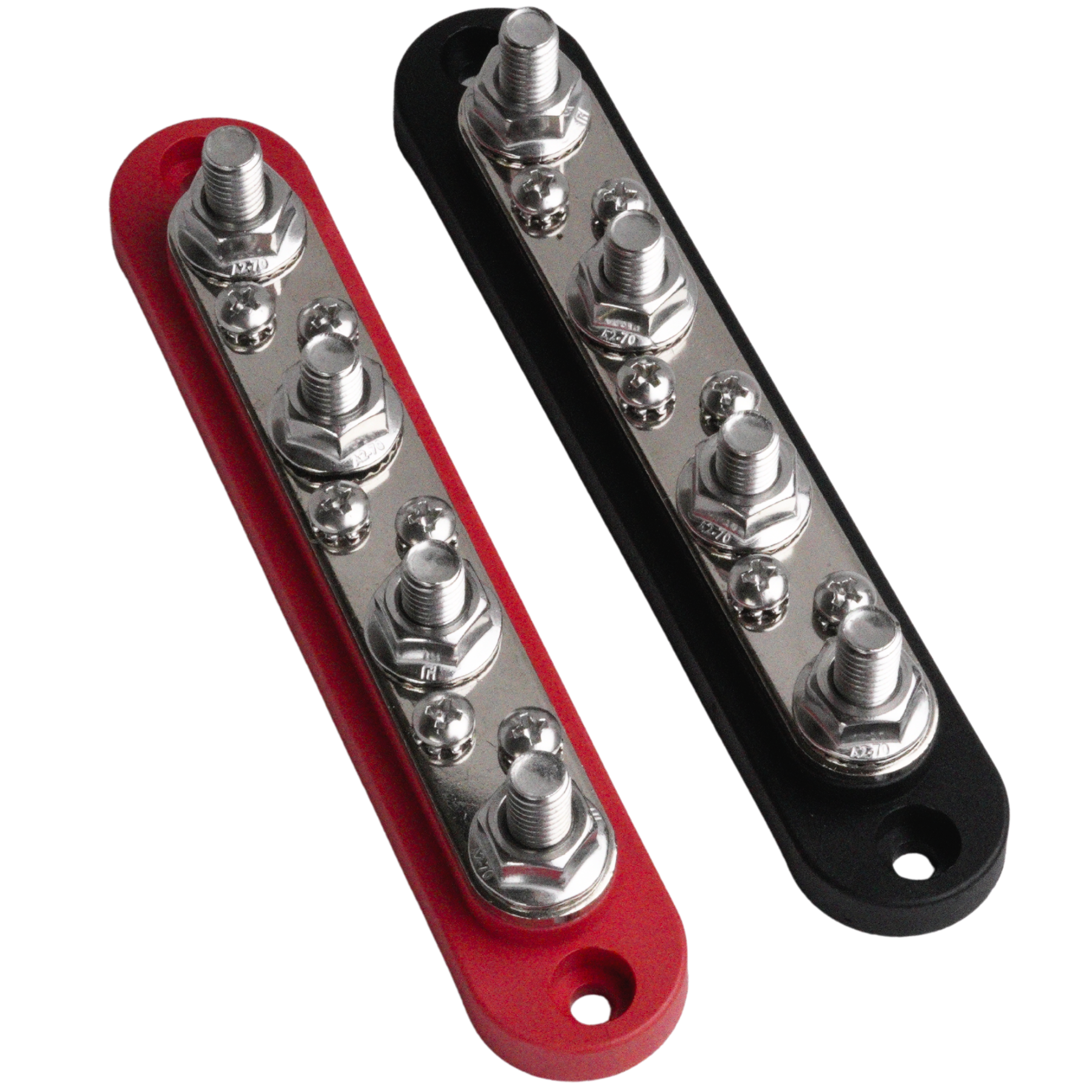 Cable terminal 4x M8 / 6x M4 Red/Black