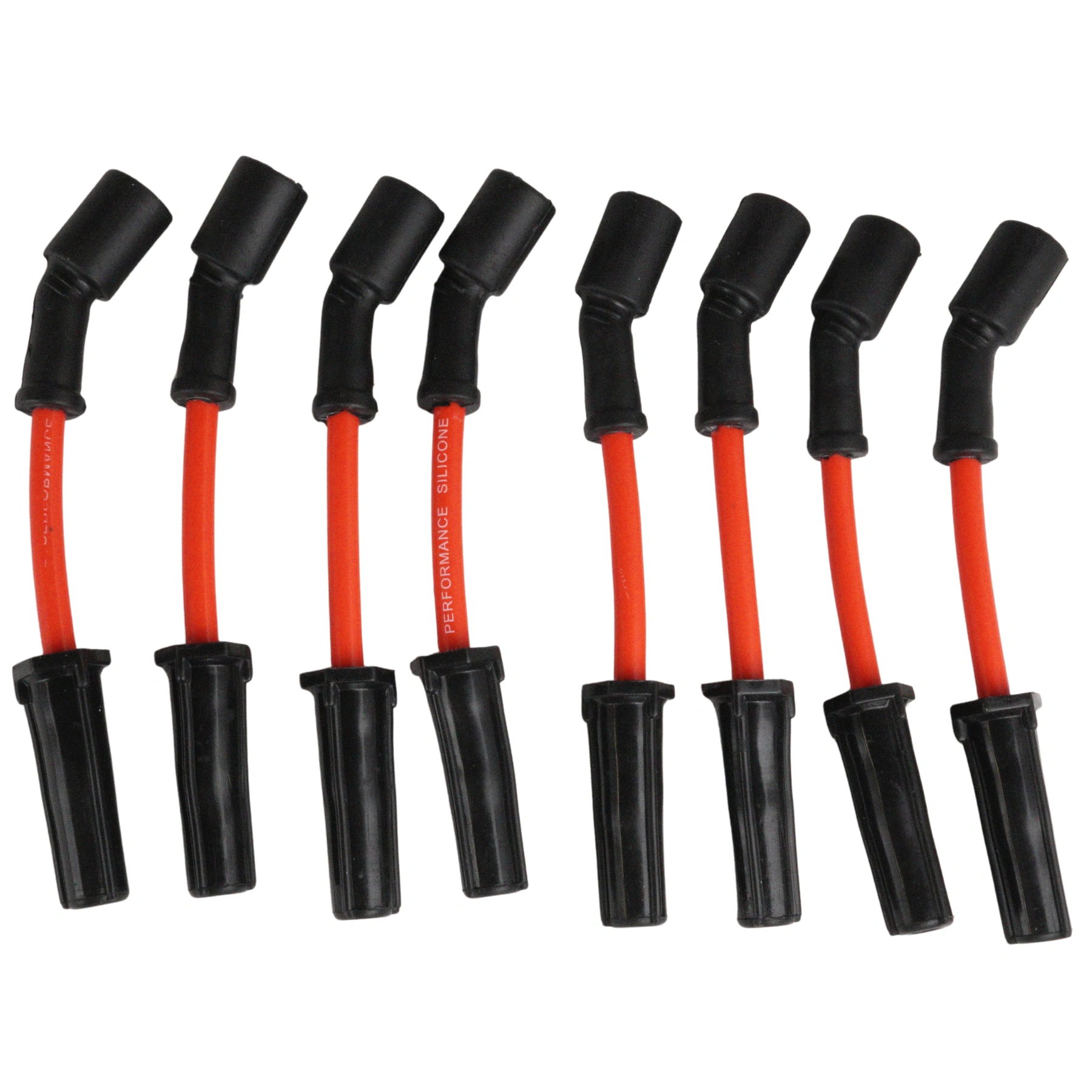 GM LS Ignition cable set straight angle Red