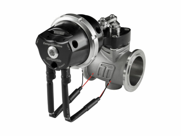 Turbosmart PSG40CG Pneumatic StraightGate40 Compressed Gas (Solenoid) 7psi Black