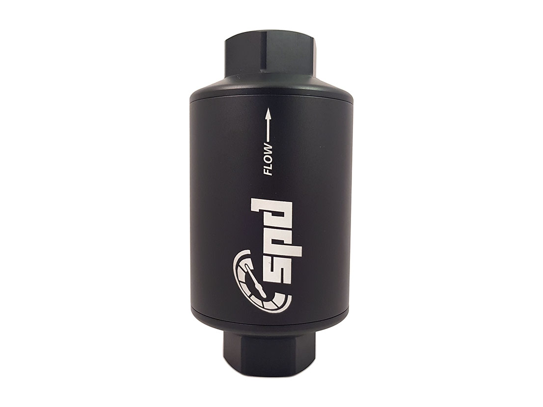 SPD Fuel filter compact 100 micron E85 black for ethonaol