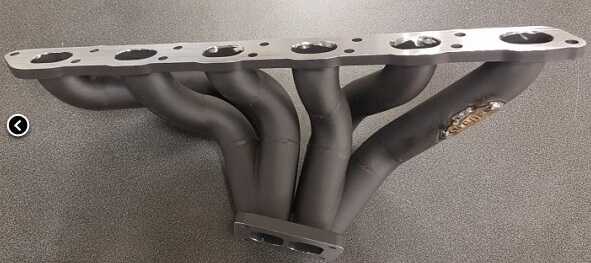 Exhaust manifold Volvo 740/940 6cyl Straight mount stainless steel