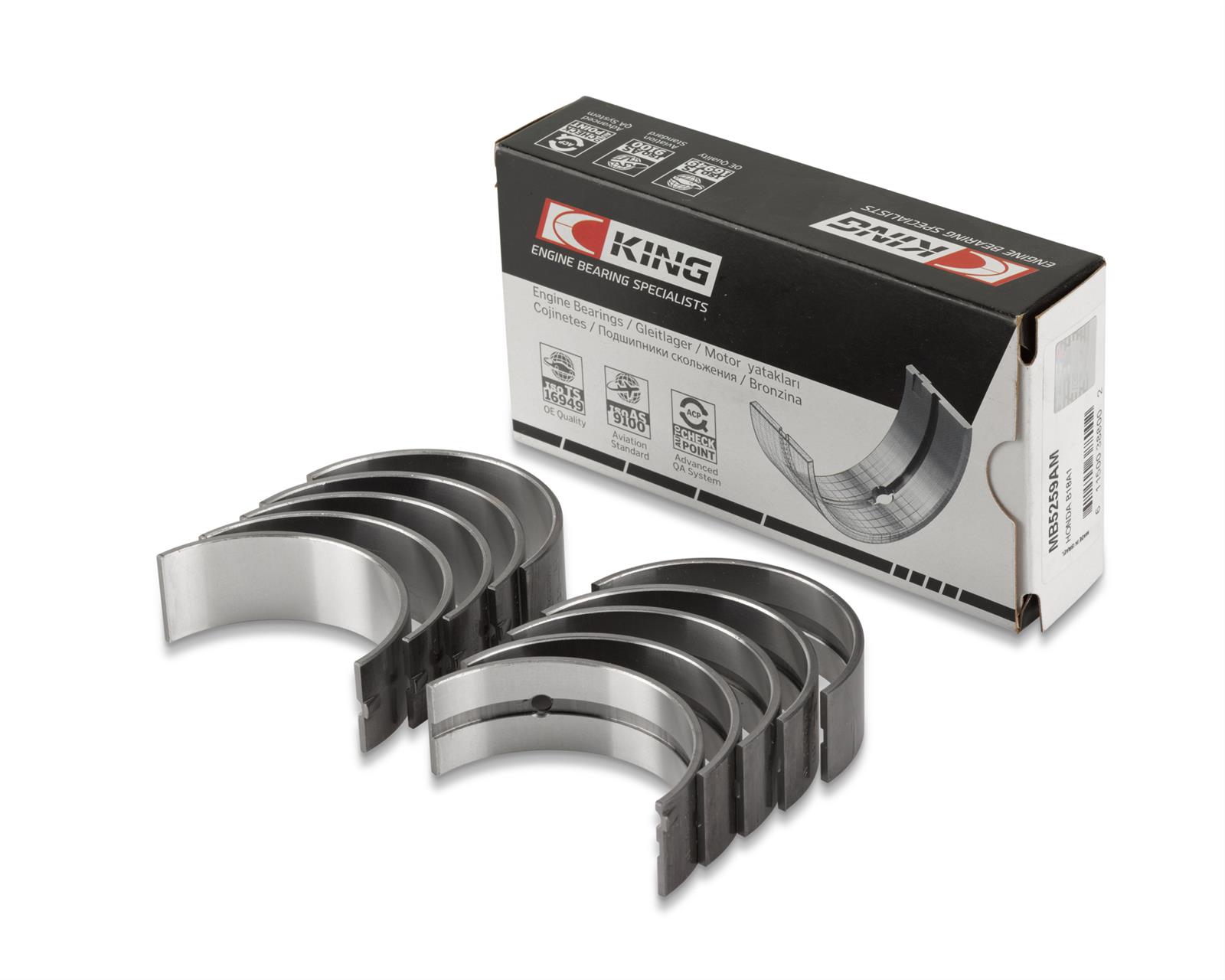 KING Main bearings BMW S85
