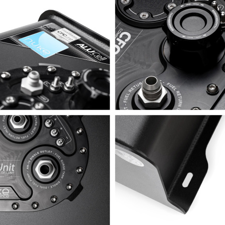 i NUKE 60L Alu Fuel Cell with integrated surge tank