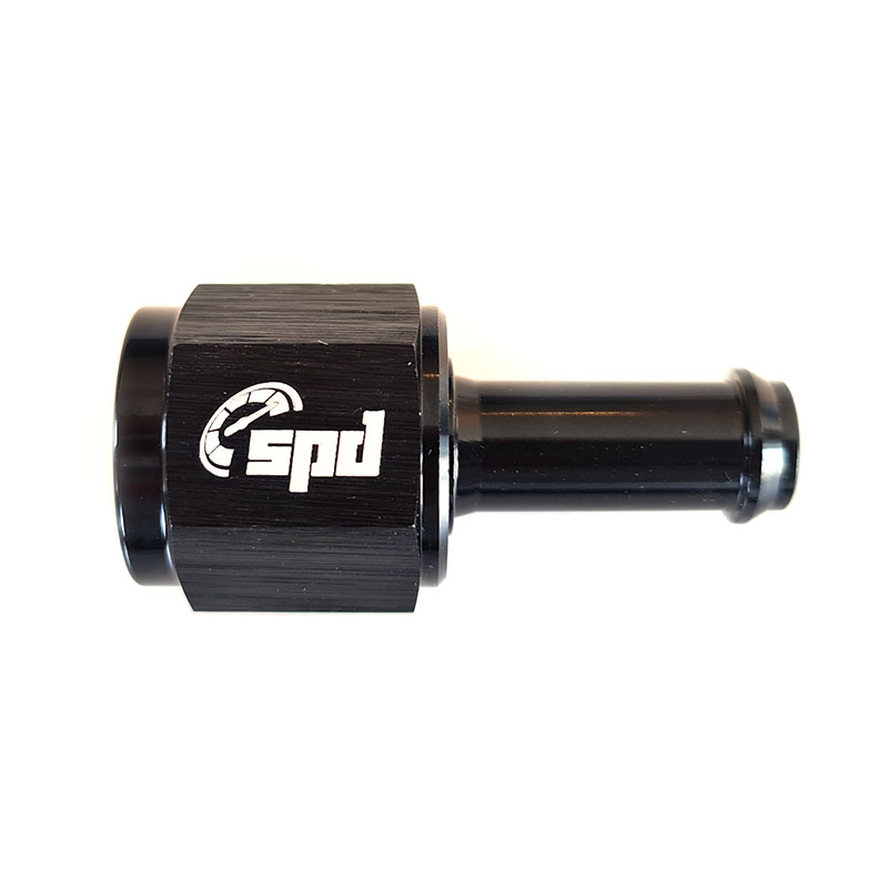 AN8 female - 8mm hose adapter