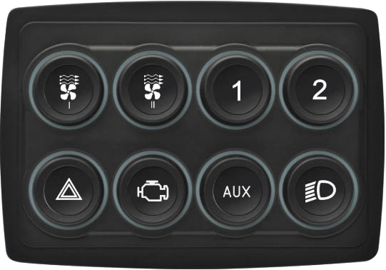 ECU Master Keyboard 8 buttons