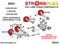 Rear lower trailing arm rear bush SPORT