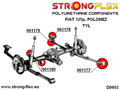 Rear suspension front spring bush sport