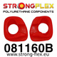 Engine mount inserts front