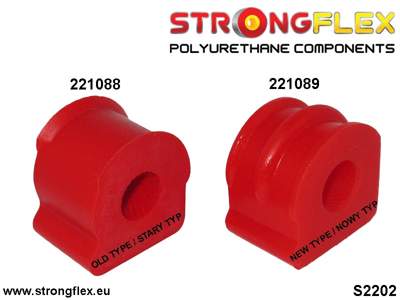Front anti roll bar bush