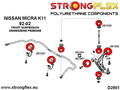 Front wishbone front bush 28,5mm