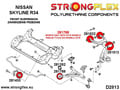 Front anti roll bar bush