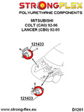 Engine mount inserts