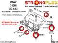 Rear subframe front bush SPORT