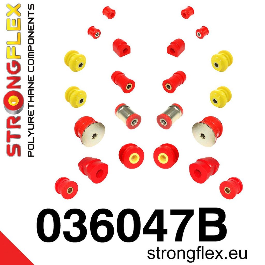Front & rear suspension bush kit