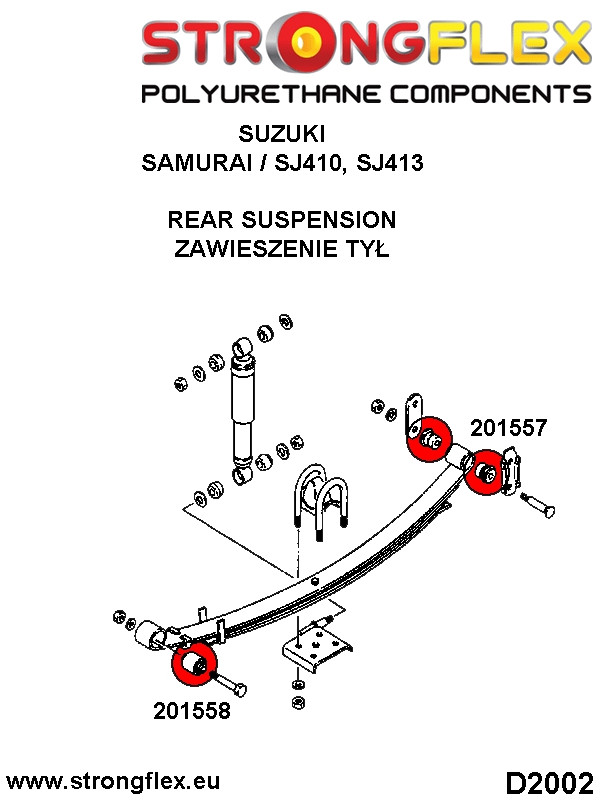 Front and rear suspsnsion kit