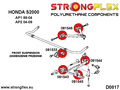Full suspension bush kit SPORT AP1