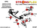 Front lower wishbone front bush SPORT