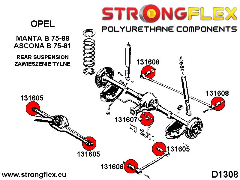 Rear panhard rod mount