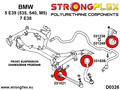 Front inner track control arm bush SPORT