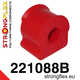 Front anti roll bar bush