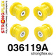 Rear beam mounting bush kit SPORT
