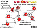 Toyota Supra MKIV Rear track control arm inner bush SPORT