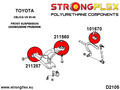 Front suspension rear bush SPORT