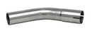 Bent exhaust tube 45° 1 3/4" SS (44,5mm)